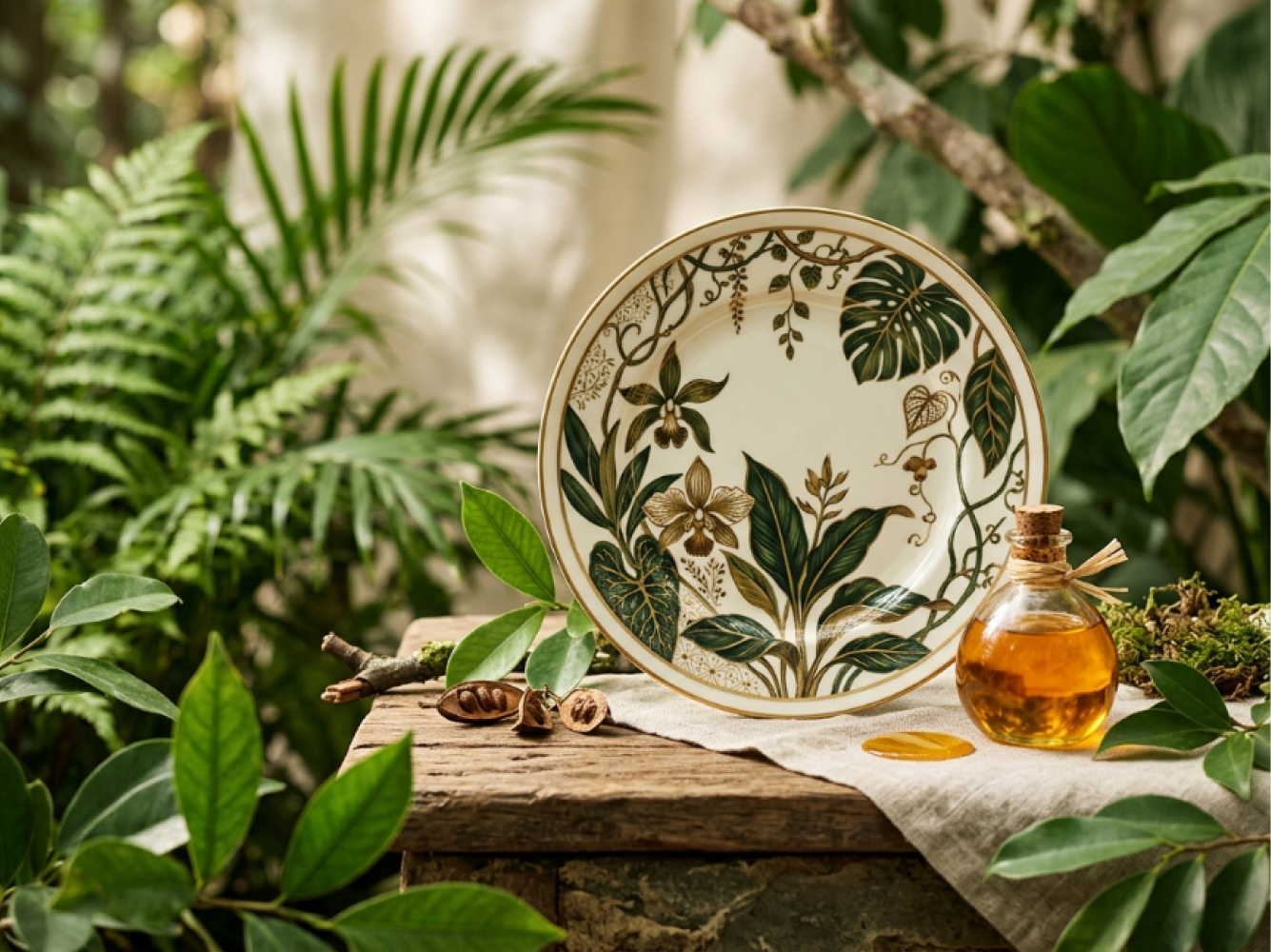 Óleo de Copaíba na Pintura em Porcelana: como é usado e por que a pureza é importante