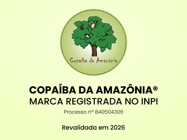 COPAÍBA DA AMAZÔNIA® — MARCA REGISTRADA NO INPI