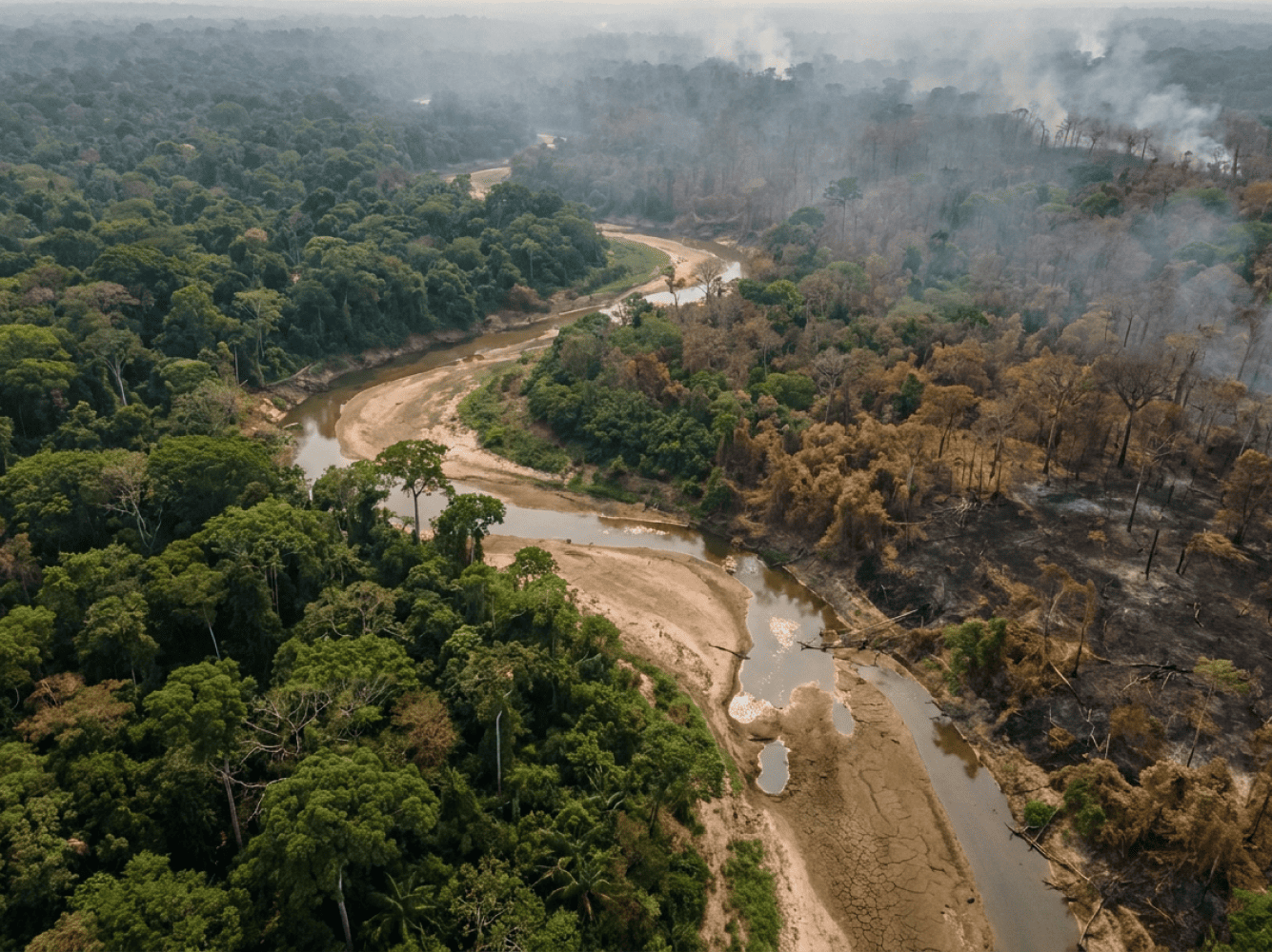 Amazônia em alerta: secas, queimadas e os desafios para preservar a floresta
